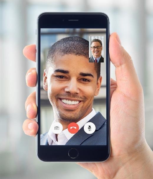 Facetime video chatting