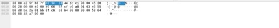 Screenshot of Wireshark bottom pane